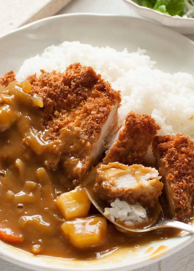 Curry deep fry chicken Rice bowl  (m)咖喱炸鸡牌饭
